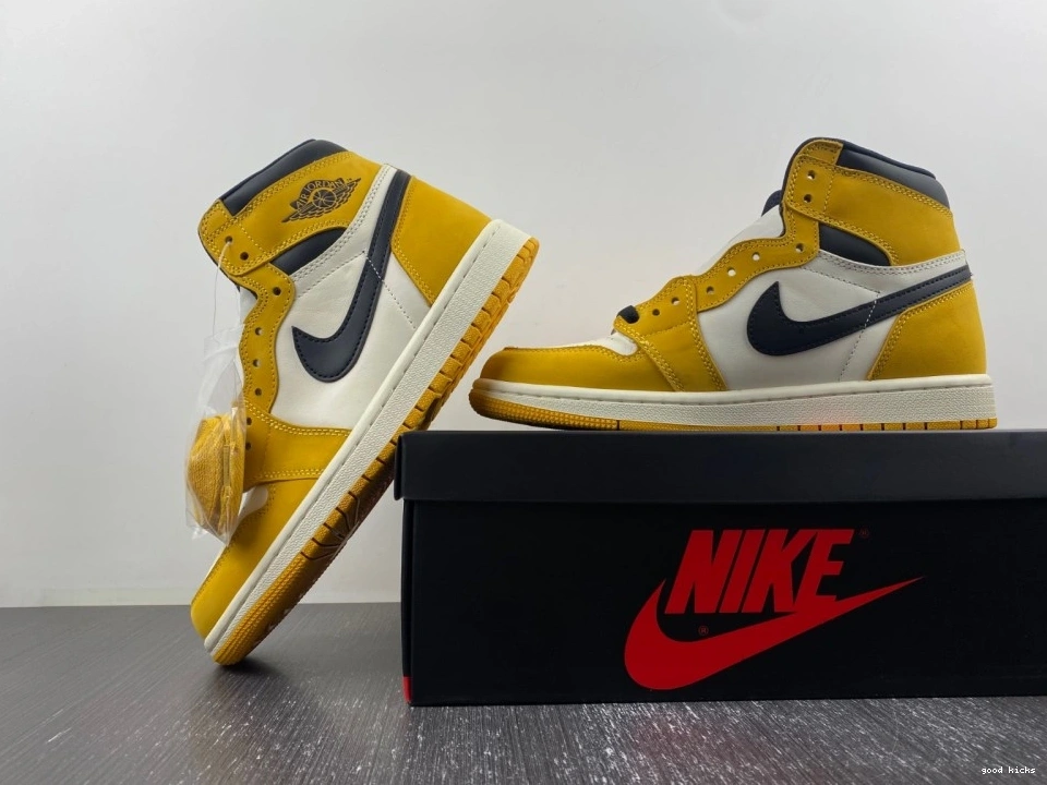 Rep  Modern High Ochre 1 3618 Yellow Jordan 555088- Retro 1027